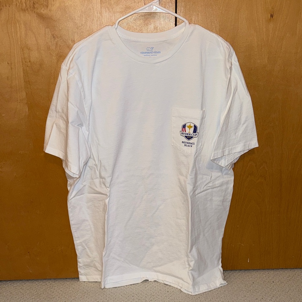 Ryder Cup White Men's T-Shirt with Pocket